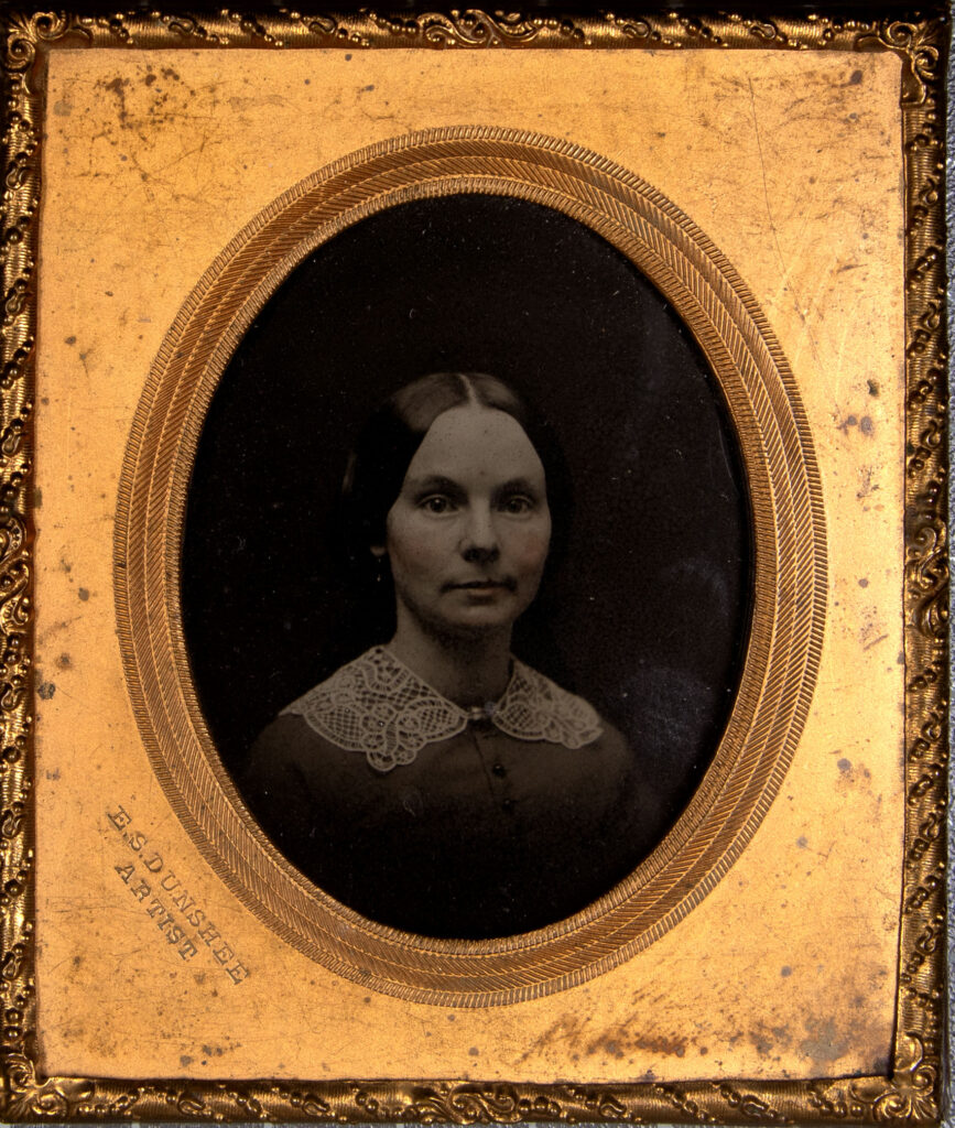 Ambrotype of a woman