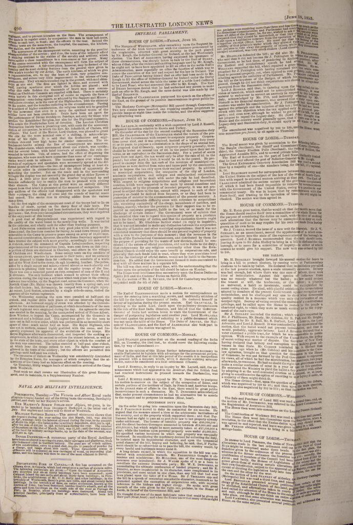 The Illustrated London News page 9