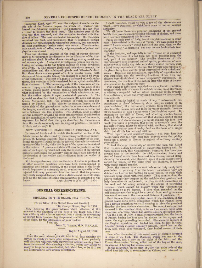 Medical Times & Gazette page 16